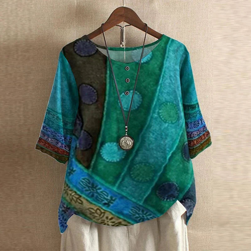 Anya | Retro-Inspired Blouse