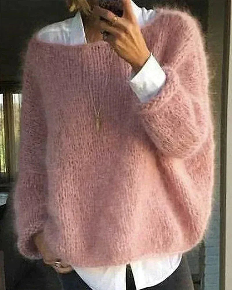 Kerry | Fluffy Knit Sweater
